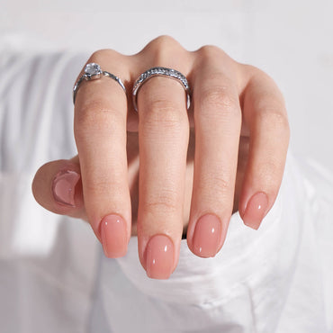 Cinnamon Square Nails - Soft Gel Press On