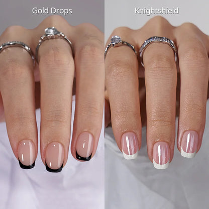 Contrast French Press On Nails