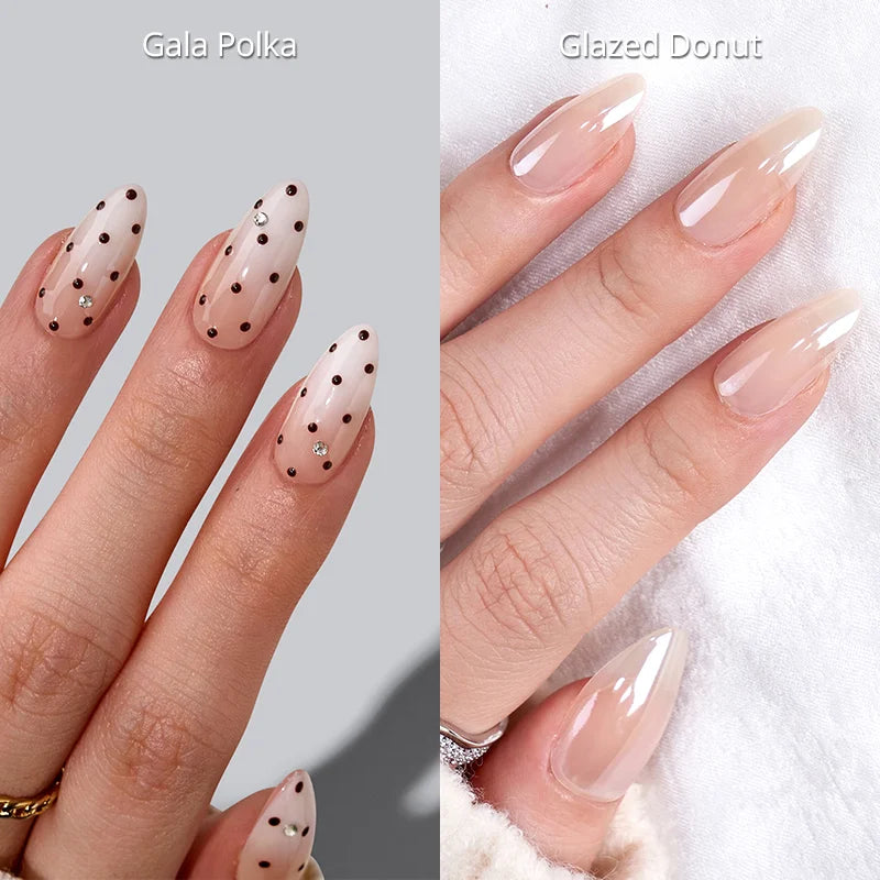 Ember Almond Duo Press On Nails