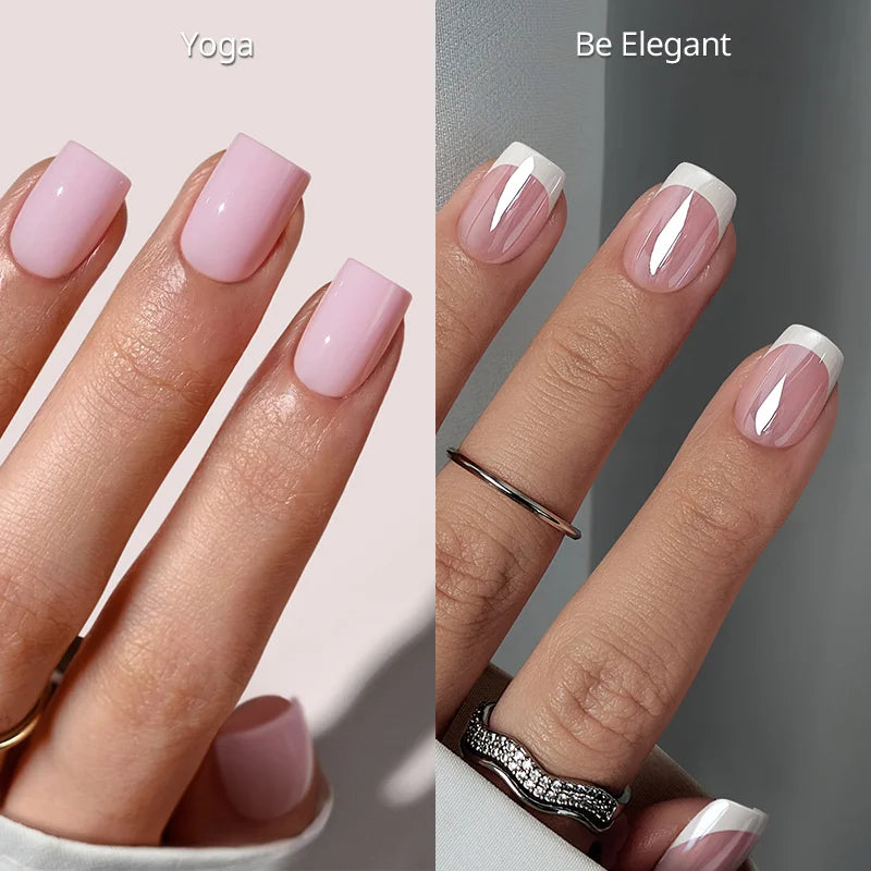 Everyday Nude Square Press On Nails