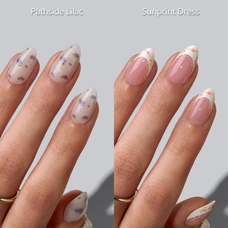 Garden Whisper Press On Nails