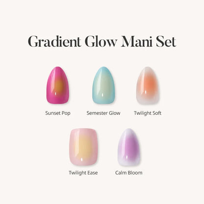 Gradient Glow Press-On-Nägel