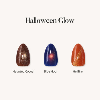 Halloween Glow Press On Nails
