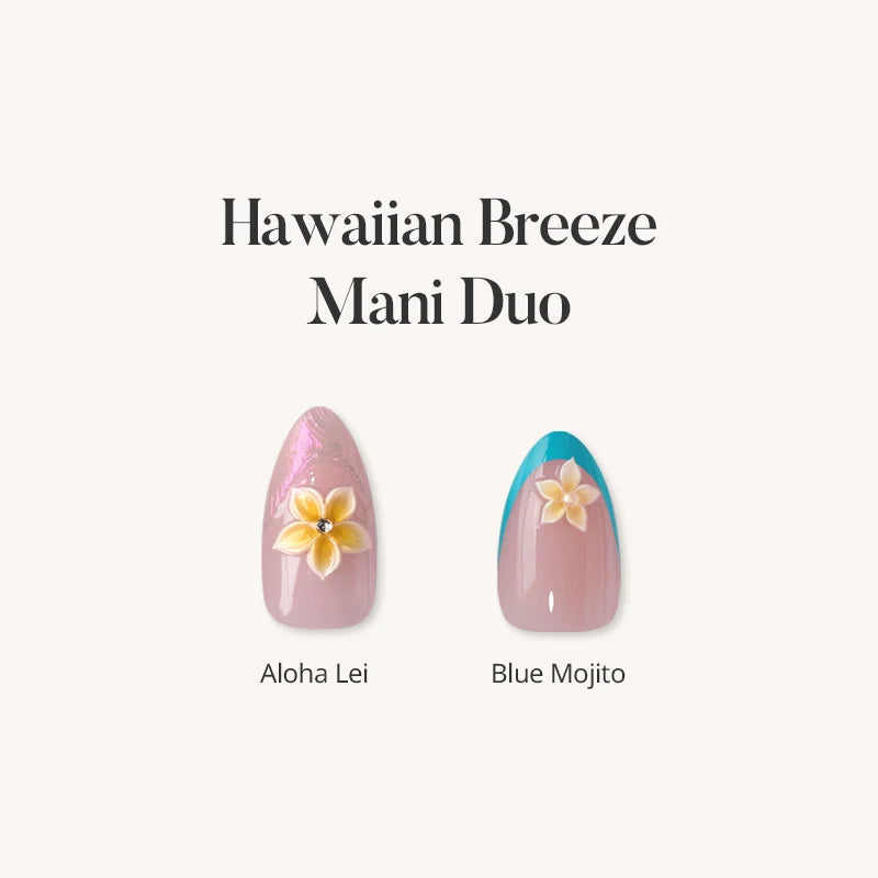 Uñas Postizas Hawaiian Breeze