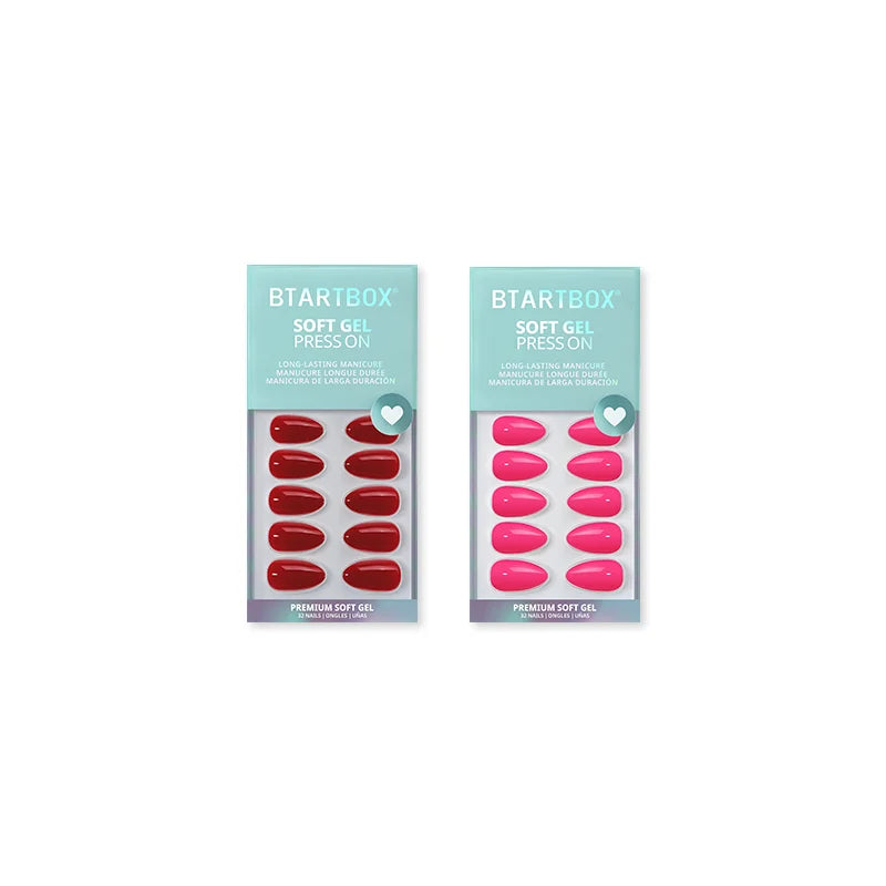 Kermes Almond Duo Press On Nails