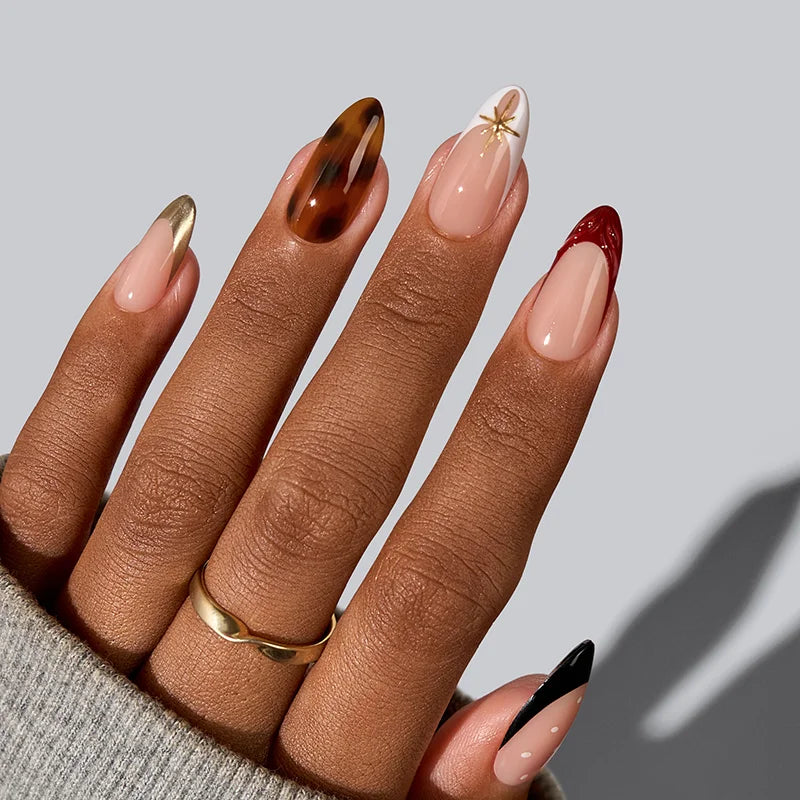 Whispers of Glamour Medium Almond - XCOATPRESS