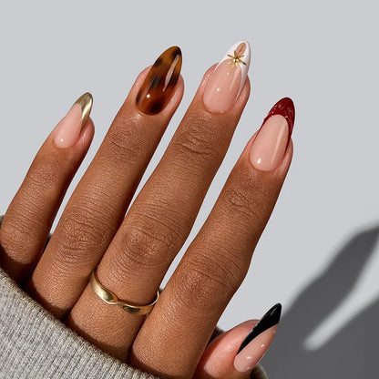 Whispers of Glamour Medium Almond - XCOATPRESS