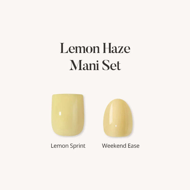 Unghie finte Lemon Haze Press On