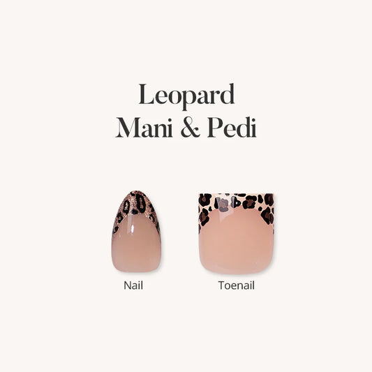 Leopard Mani & Pedi Press-On-Nägel