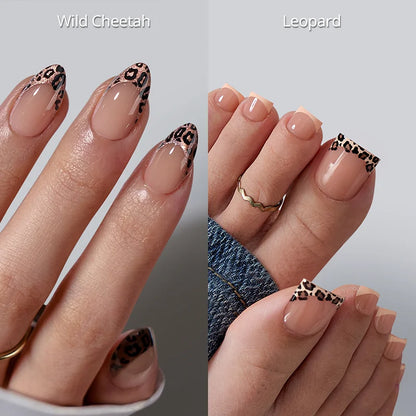 Leopard Mani & Pedi Press-On-Nägel