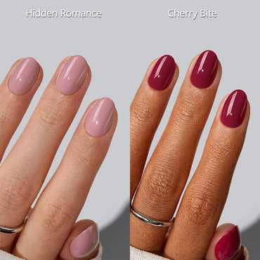Uñas postizas adhesivas Mauve Allur