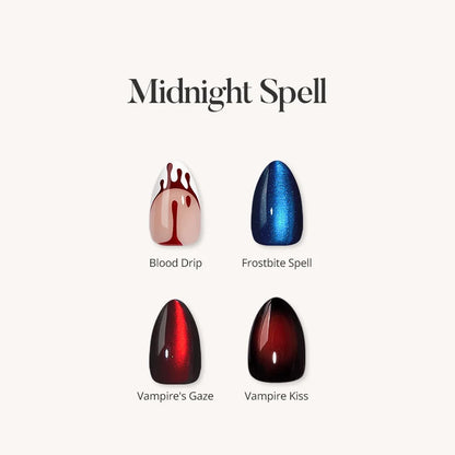 Midnight Spell Press On Nails