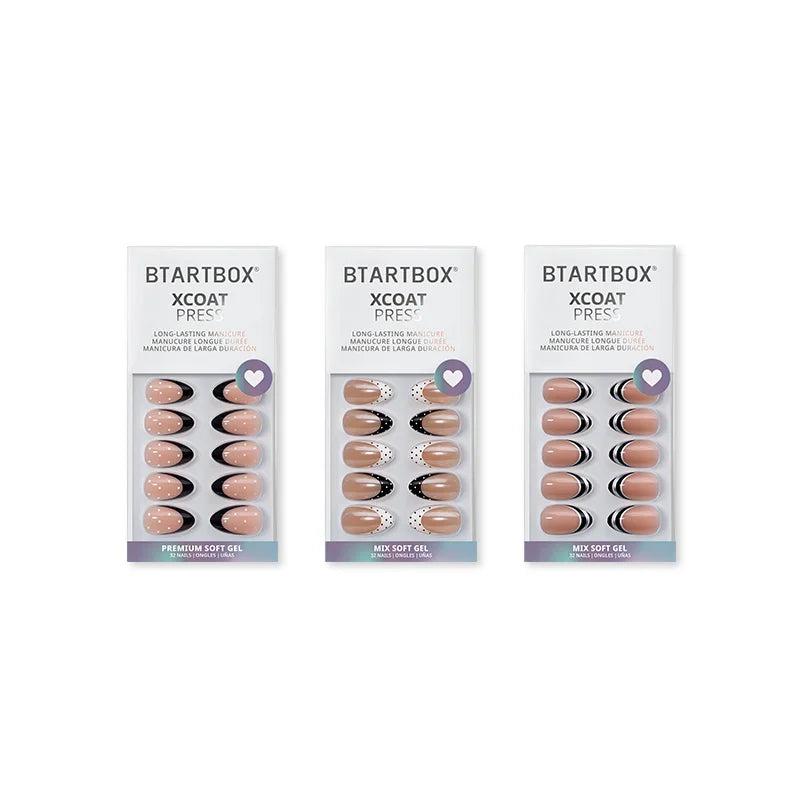 Noir Elegance Press On Nails