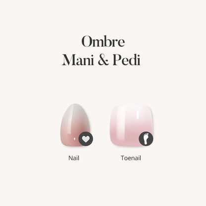 Ombre Mani & Pedi Press On Nails