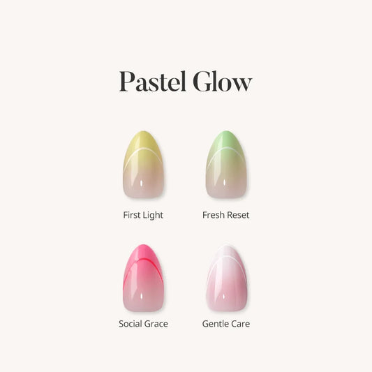Pastel Glow Press On Nails
