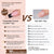 French X-Coat Tips® - Pink Long Square Black Tips 150pcs - 15 sizes