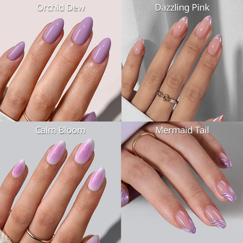 Purple Mist Press On Nails