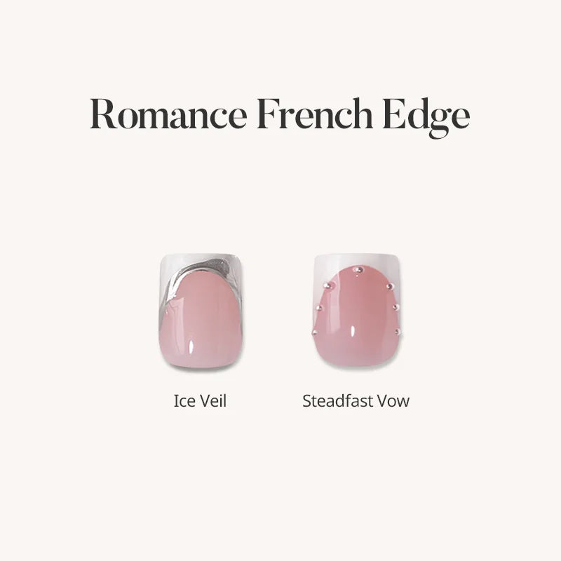 Romance French Edge Press On Nails