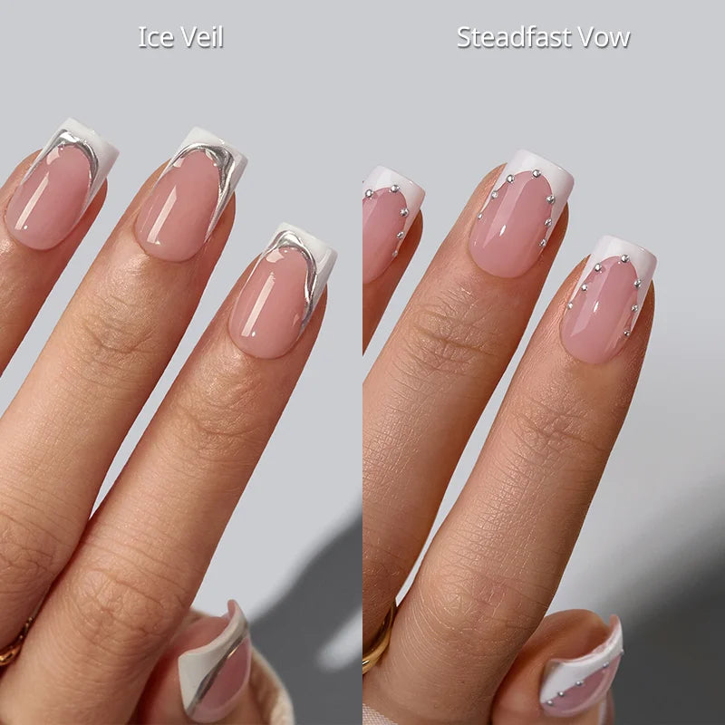 Romance French Edge Press On Nails