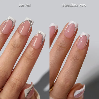 Romance French Edge Press On Nails