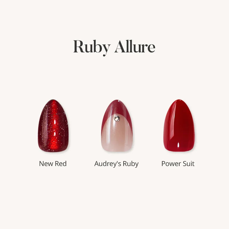 Ruby Allure Press On Nails