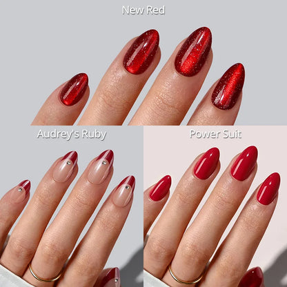 Ruby Allure Press On Nails