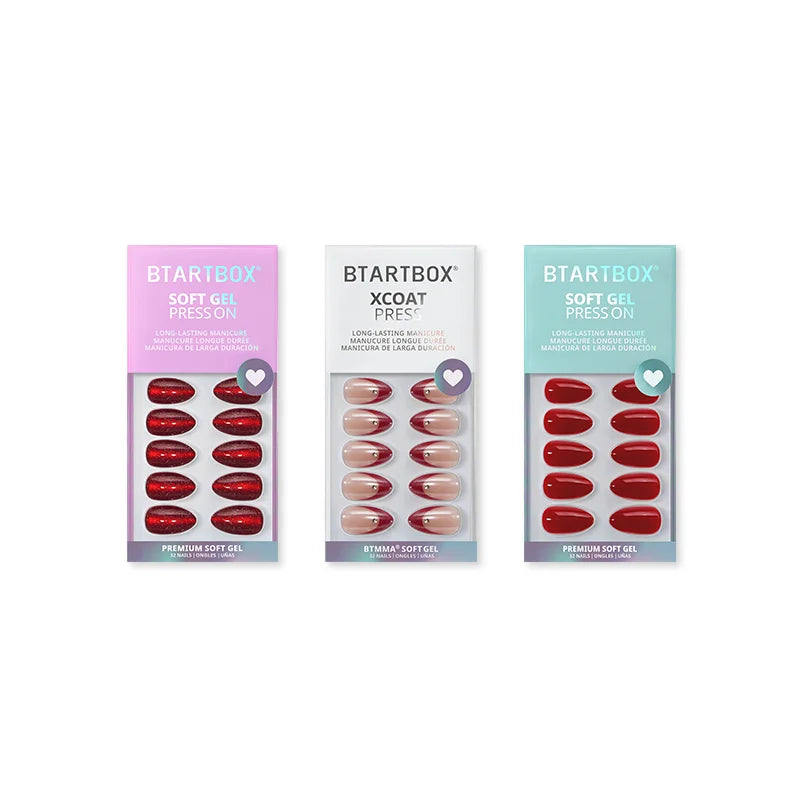 Ruby Allure Press On Nails
