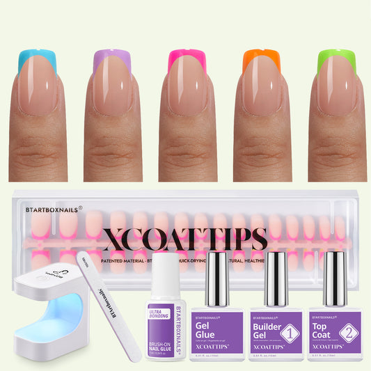XCOATTIPS® Brighter Pastel French Kit - Square