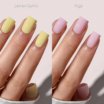 Soft Candy Square Press On Nails