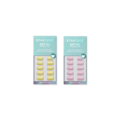 Soft Candy Square Press On Nails