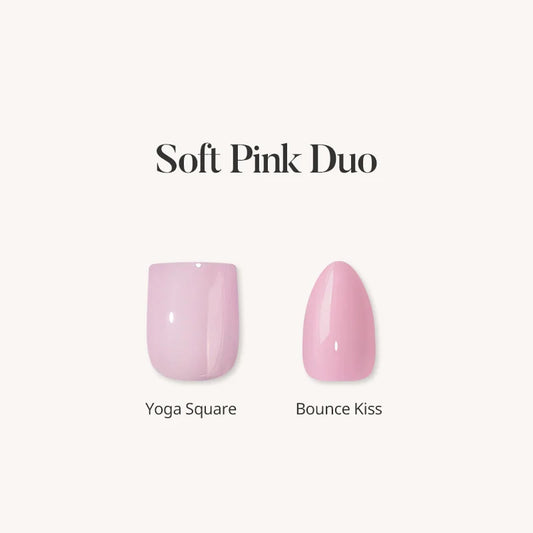 Soft Pink Duo Press On Nails