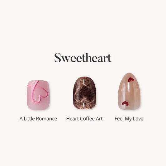 Sweetheart Press On Nails