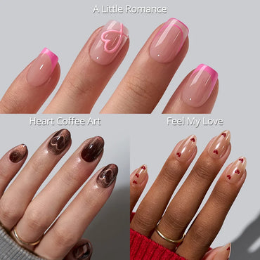 Sweetheart Press On Nails