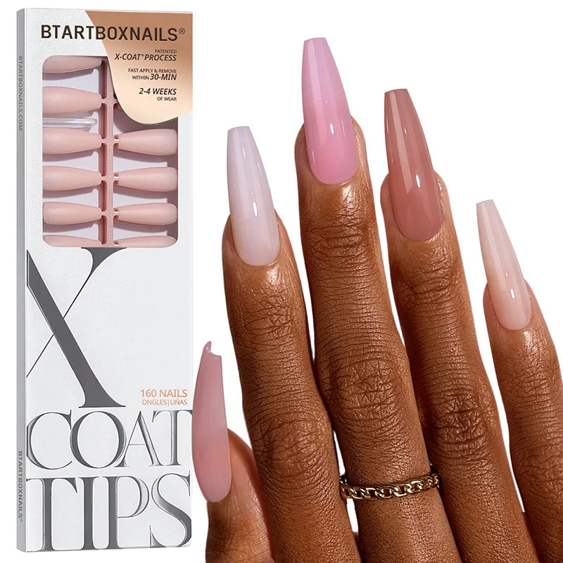 XCOATTIPS® Bare - Mixed Shades Extra Long Coffin