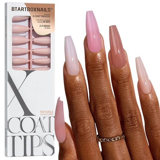 XCOATTIPS® Bare - Mixed Shades Extra Long Coffin