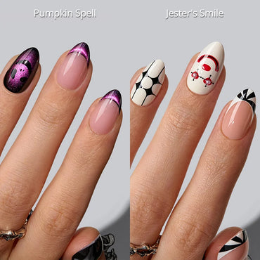 The Jester Press On Nails