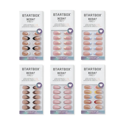 Versatile French Bloom Press On Nails