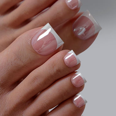 Electrophile Square - Press On Toe Nail