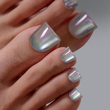 Galaxy Gleam Square - XCOATPRESS Toe Nail