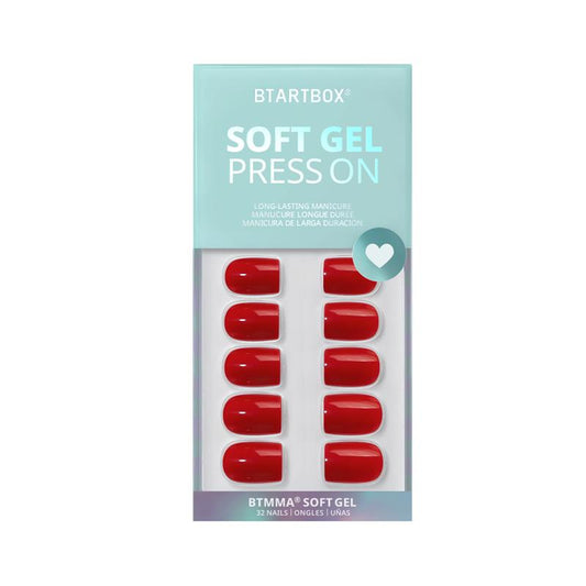 Hot Lap Square Nails - Soft Gel Press On