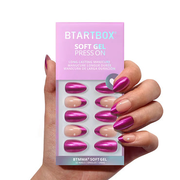 Purple Pact Almond Nails - Soft Gel Press On
