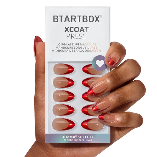 Ruby Slipper Almond Nails - XCOATPRESS