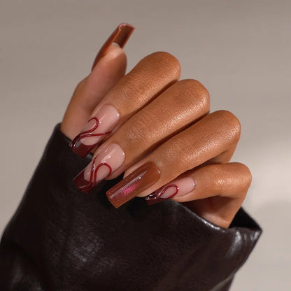 Supa Cent Confidence Long Square Nails