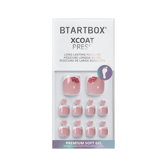 Date Night Square - XCOATPRESS Toe Nail