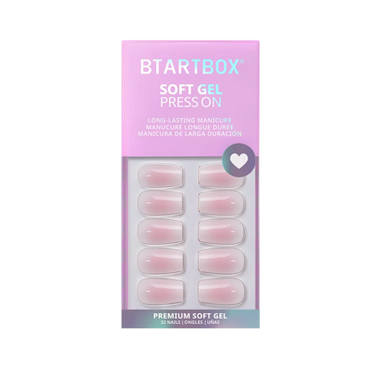 Blush Hour Short Coffin Nails 