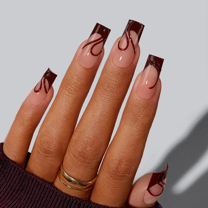 Supa Cent Confidence Long Square Nails