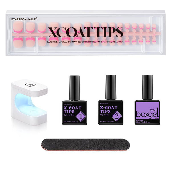 Toe Nail Tips | Customizable XCOATTIPS® Kit