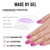 Violet Squoval Nails - Press On Nails