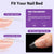 15mL 4 In 1 Gel Nail Glue for Acrylic Nails