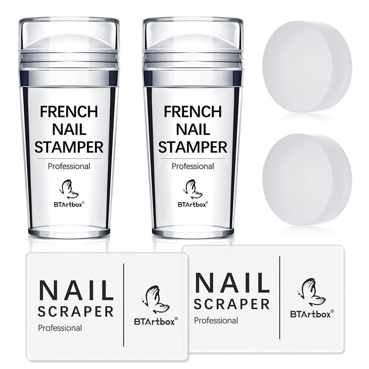 French Nail Art Stamper Kit (2 Sets) - BTArtbox Nails